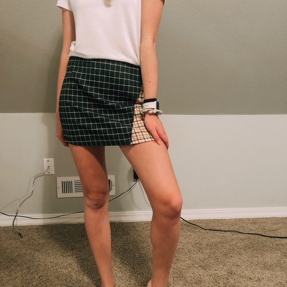 Urban Outfitters Dresses & Skirts - NWT Urban Outfitters mixed plaid mini skirt